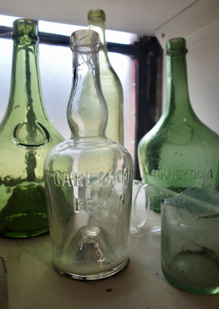 Glasflaschen aus der Produktion in Baruth/Glashütte