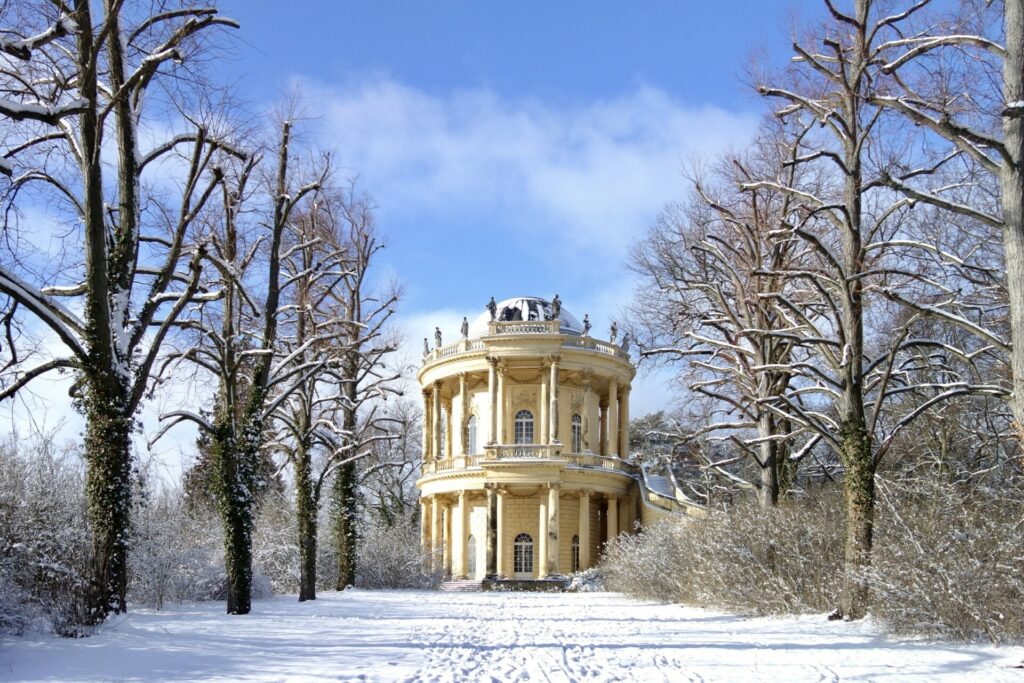 Belvedere im Park Sanssouci im Winter