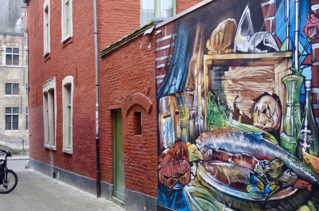 Stilleben als Street Art in Gent